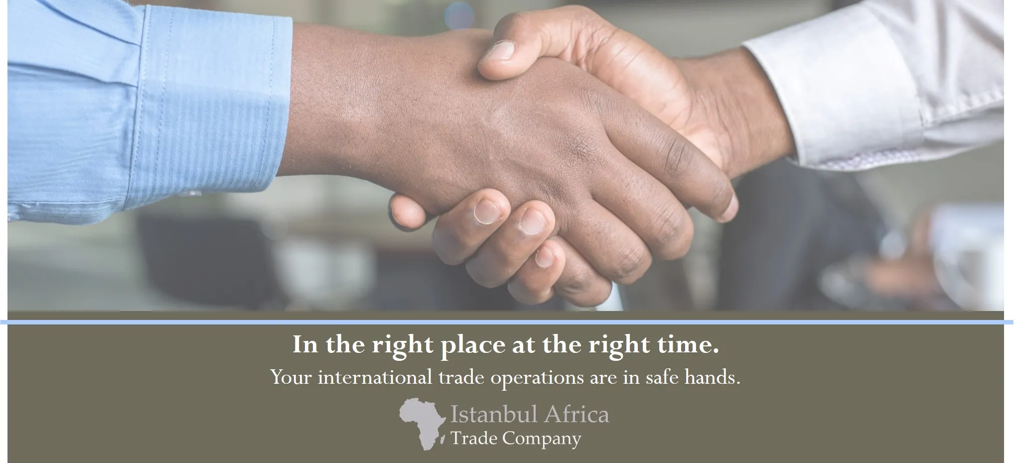 Istanbul Africa Back Cover El handshake