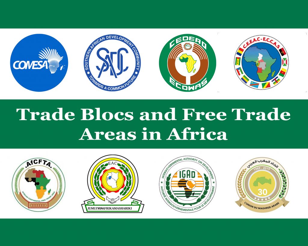 Trade Blocs and Free Trade Areas in Africa Export, Import and Tariffs