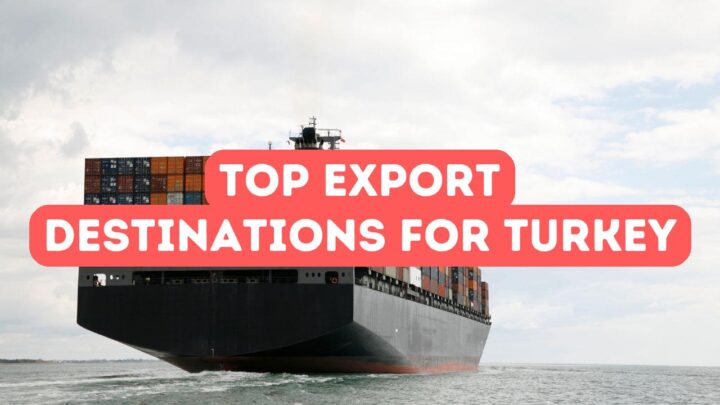 Principales destinations d’exportation des produits turcs